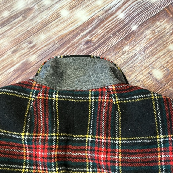 NWT J.Crew Factory Stewart Tartan wool-blend schoolboy blazer sz 6 - Picture 11 of 12